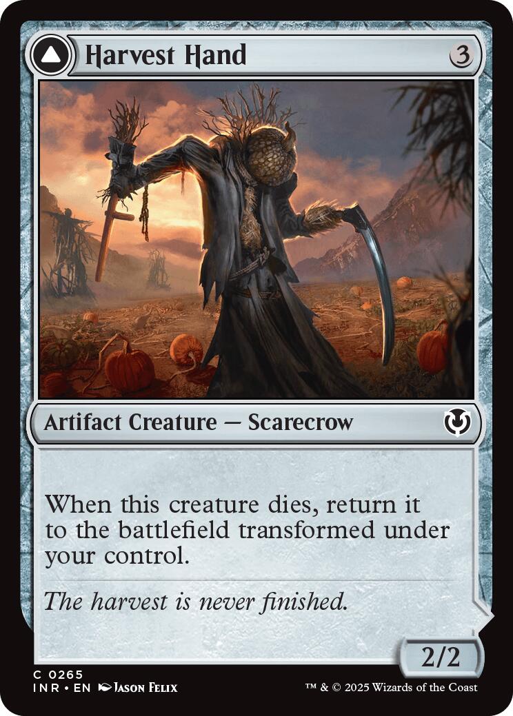 Harvest Hand [Innistrad Remastered] | Mega City Incorporated