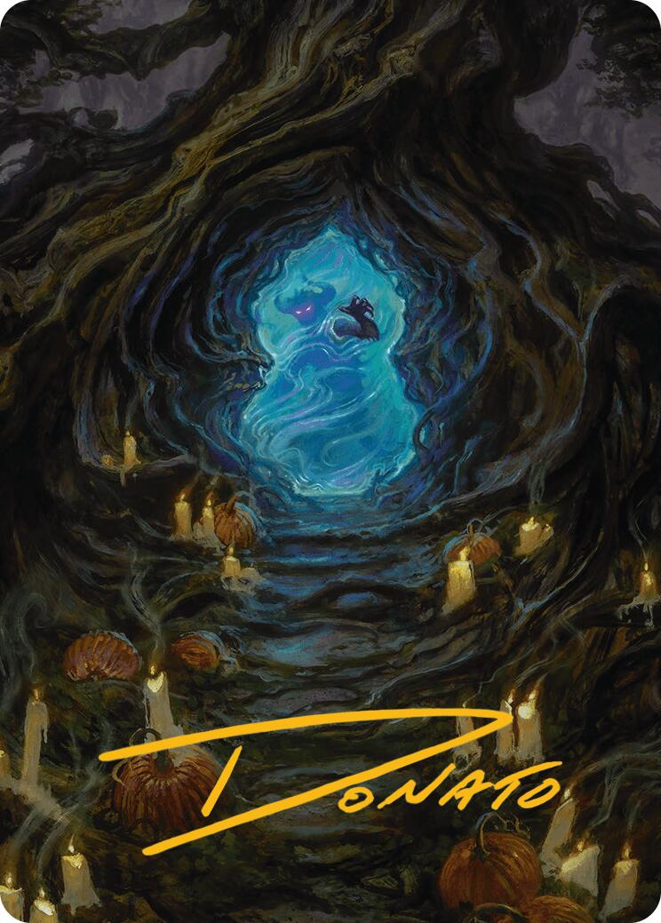 Conjurer's Closet Art Card (Gold-Stamped Signature) [Innistrad Remastered Art Series] | Mega City Incorporated