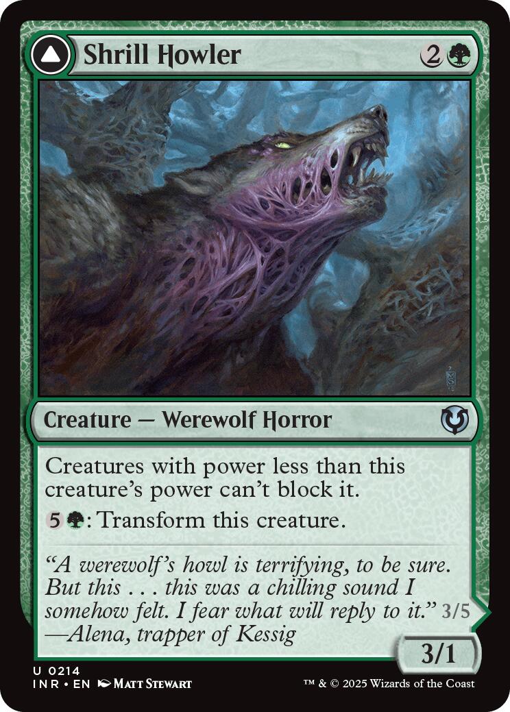 Shrill Howler // Howling Chorus [Innistrad Remastered] | Mega City Incorporated