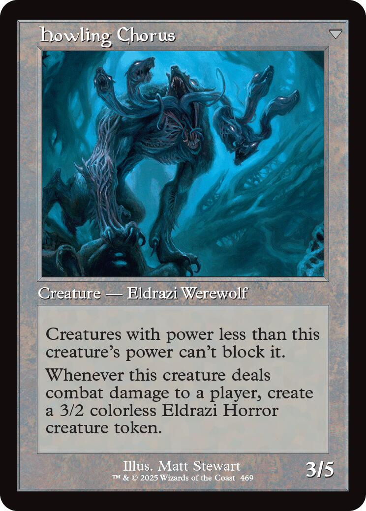 Shrill Howler // Howling Chorus (Retro Frame) [Innistrad Remastered] | Mega City Incorporated