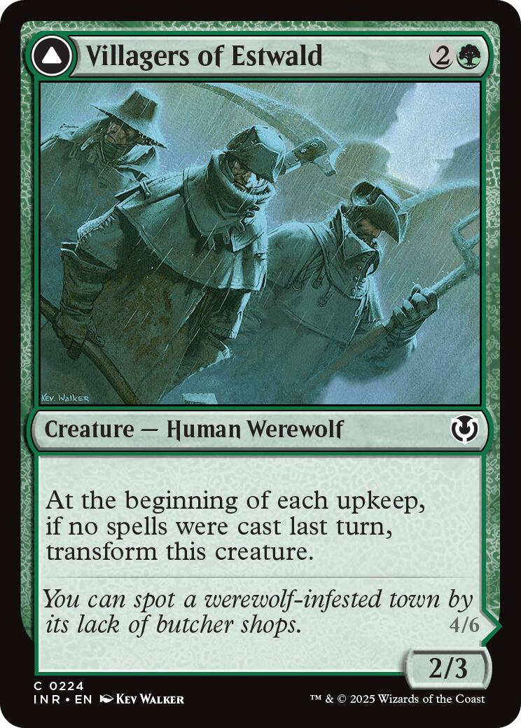 Villagers of Estwald // Howlpack of Estwald [Innistrad Remastered] | Mega City Incorporated