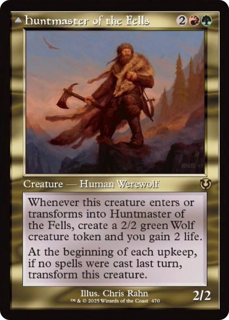 Huntmaster of the Fells // Ravager of the Fells (Retro Frame) [Innistrad Remastered] | Mega City Incorporated