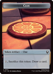 Monk // Clue (0017) Double-Sided Token [Avatar: The Last Airbender Tokens] | Mega City Incorporated