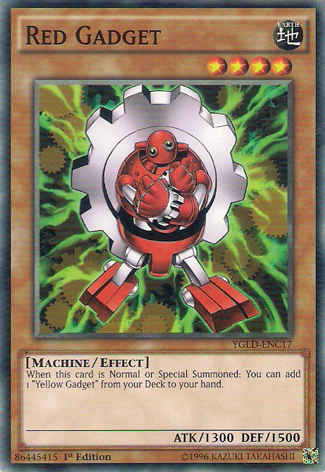 Red Gadget [YGLD-ENC17] Common | Mega City Incorporated