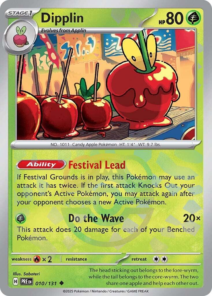 Dipplin (010/131) (Master Ball Pattern) [Scarlet & Violet: Prismatic Evolutions] | Mega City Incorporated