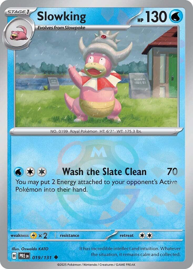 Slowking (019/131) (Master Ball Pattern) [Scarlet & Violet: Prismatic Evolutions] | Mega City Incorporated