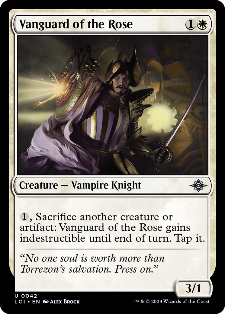 Vanguard of the Rose [The Lost Caverns of Ixalan] | Mega City Incorporated