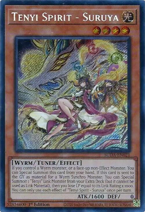 Tenyi Spirit - Suruya [SUDA-EN021] Secret Rare | Mega City Incorporated