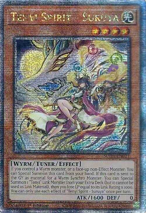 Tenyi Spirit - Suruya (Quarter Century Secret Rare) [SUDA-EN021] Quarter Century Secret Rare | Mega City Incorporated