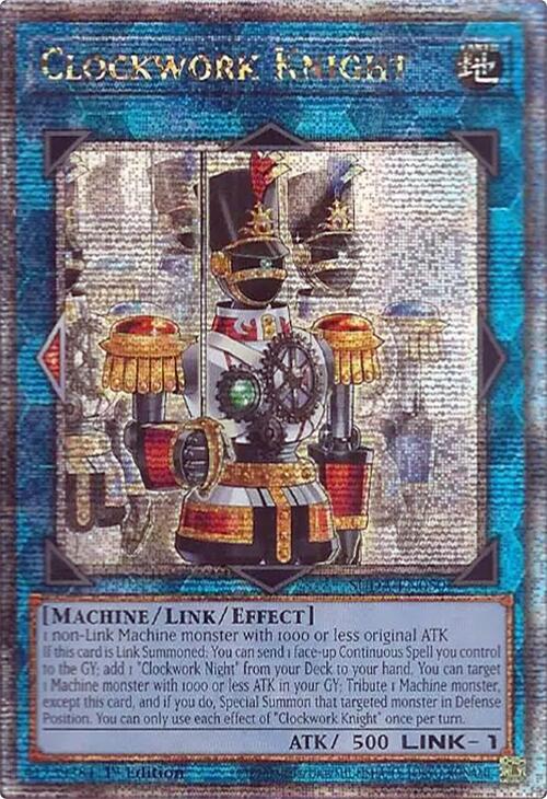 Clockwork Knight (Quarter Century Secret Rare) [SUDA-EN050] Quarter Century Secret Rare | Mega City Incorporated