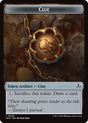 Human Soldier (0003) // Clue Double-Sided Token [Innistrad Remastered Tokens] | Mega City Incorporated
