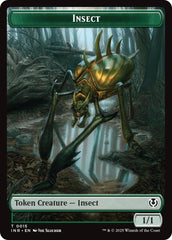 Insect // Spider Double-Sided Token [Innistrad Remastered Tokens] | Mega City Incorporated