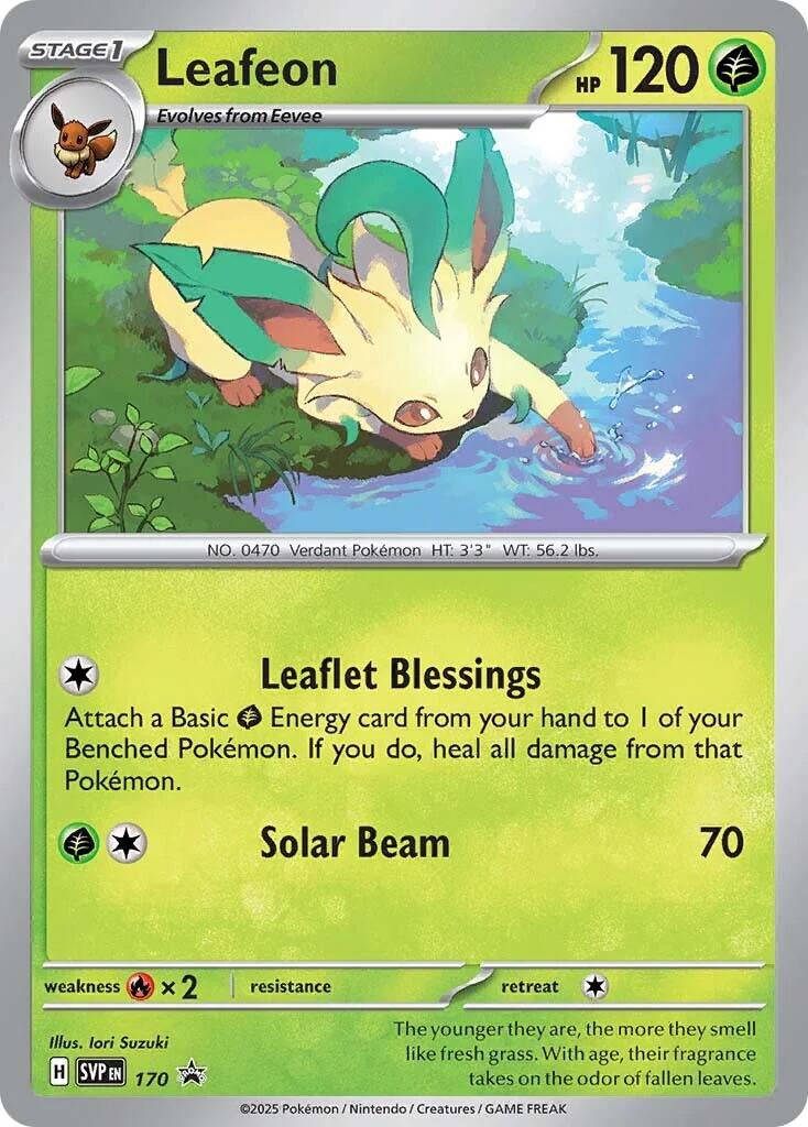 Leafeon (SVP170) [Scarlet & Violet: Black Star Promos] | Mega City Incorporated