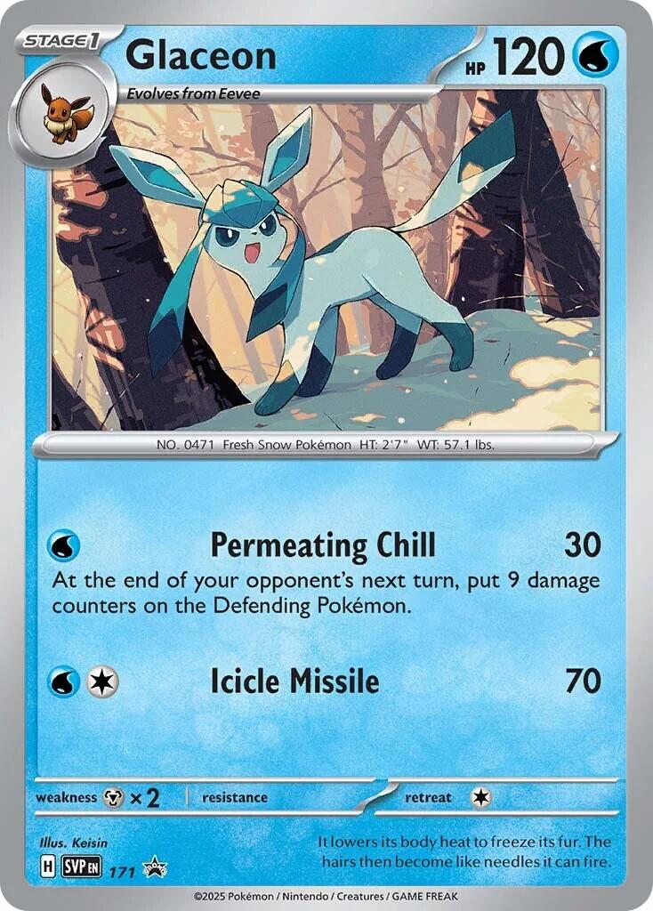 Glaceon (SVP171) [Scarlet & Violet: Black Star Promos] | Mega City Incorporated