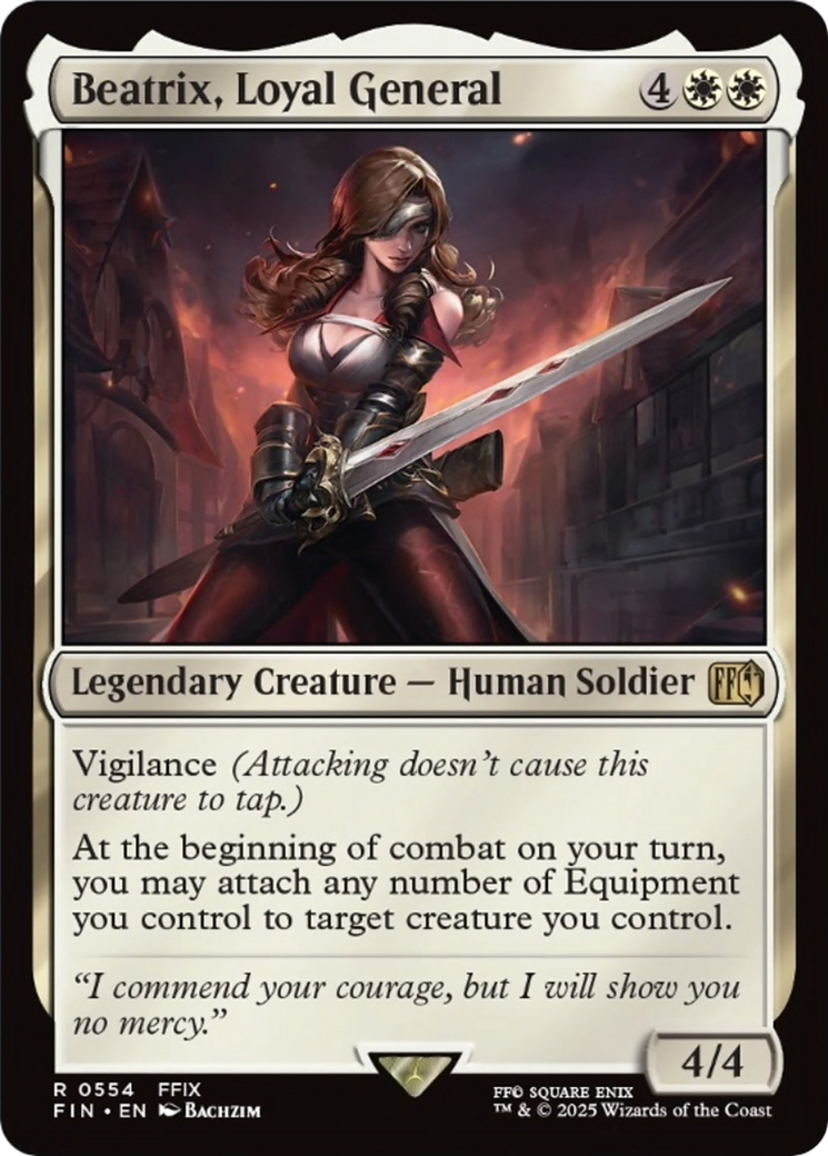 Beatrix, Loyal General [FINAL FANTASY] | Mega City Incorporated