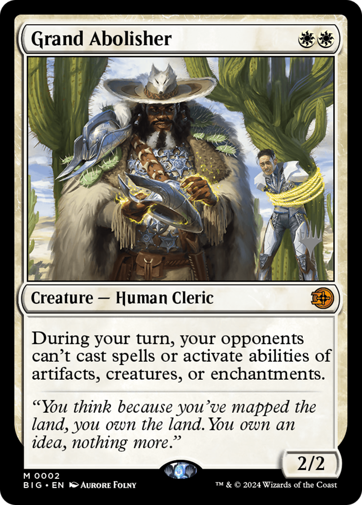 Grand Abolisher [Lorwyn Eclipsed Promos] | Mega City Incorporated