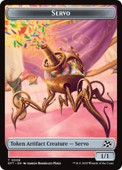 Servo // Thopter (0009) Double-Sided Token [Aetherdrift Tokens] | Mega City Incorporated