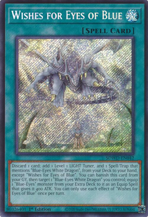 Wishes for Eyes of Blue (Secret Rare) [SDWD-EN042] Secret Rare | Mega City Incorporated