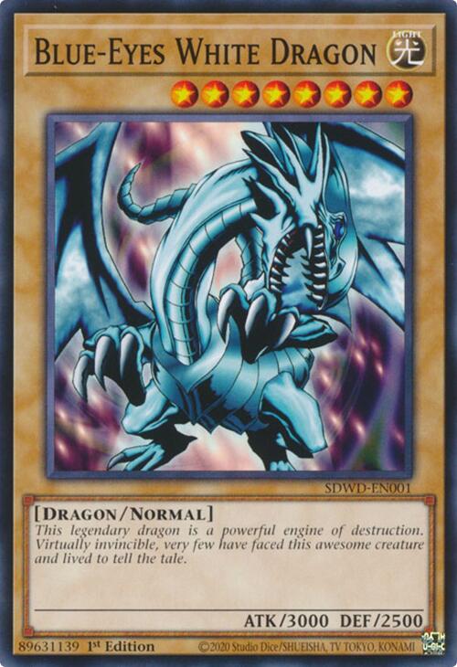 Blue-Eyes White Dragon [SDWD-EN001] Common | Mega City Incorporated