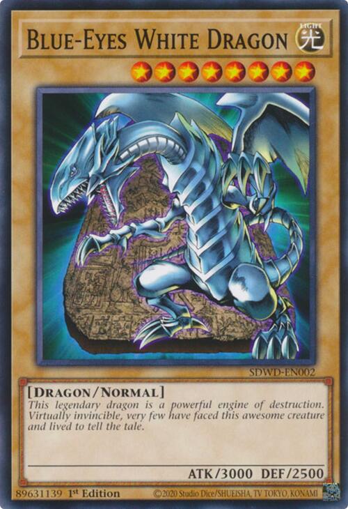 Blue-Eyes White Dragon [SDWD-EN002] Common | Mega City Incorporated