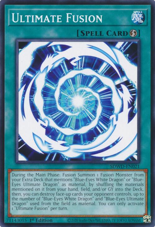 Ultimate Fusion [SDWD-EN021] Common | Mega City Incorporated