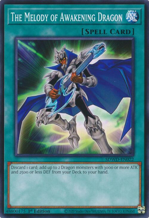 The Melody of Awakening Dragon [SDWD-EN022] Common | Mega City Incorporated