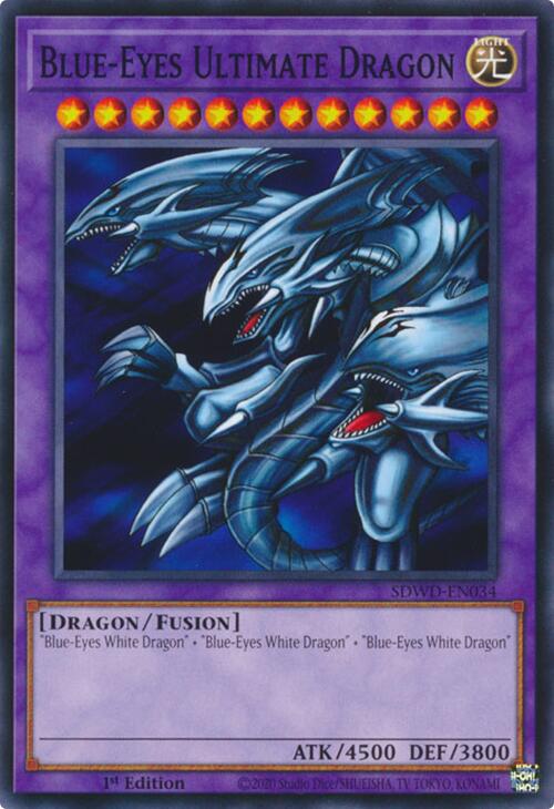 Blue-Eyes Ultimate Dragon [SDWD-EN034] Common | Mega City Incorporated