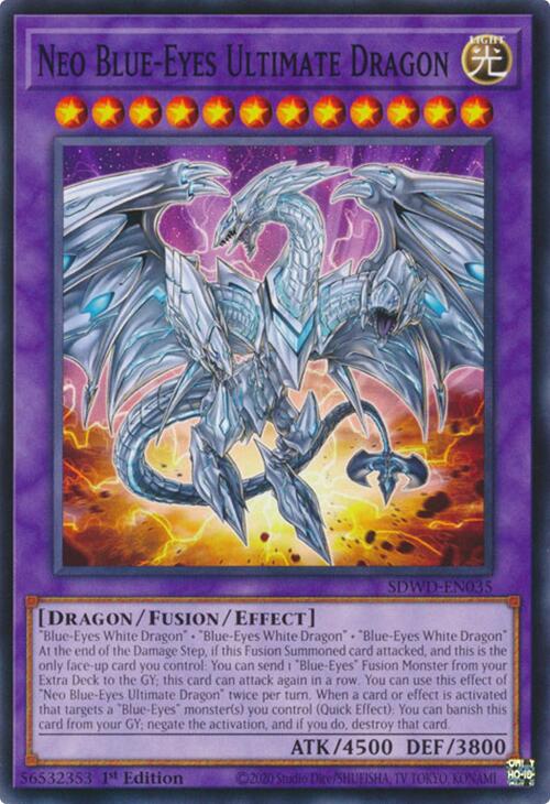 Neo Blue-Eyes Ultimate Dragon [SDWD-EN035] Common | Mega City Incorporated