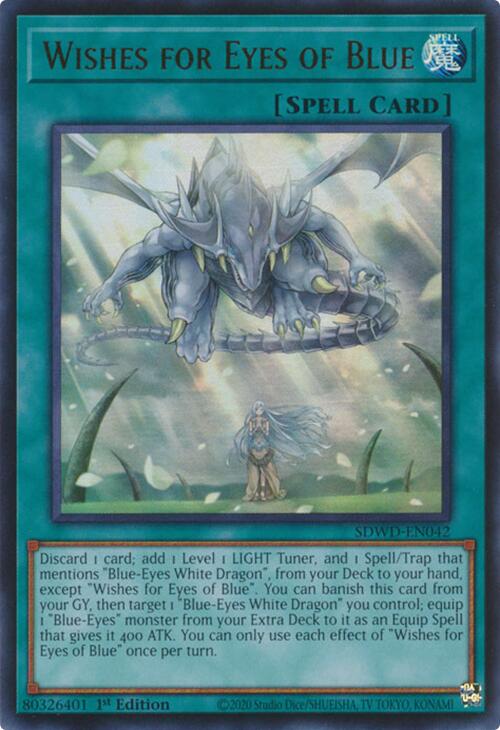 Wishes for Eyes of Blue [SDWD-EN042] Ultra Rare | Mega City Incorporated