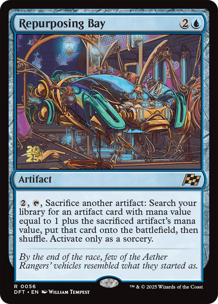 Repurposing Bay [Aetherdrift Prerelease Promos] | Mega City Incorporated