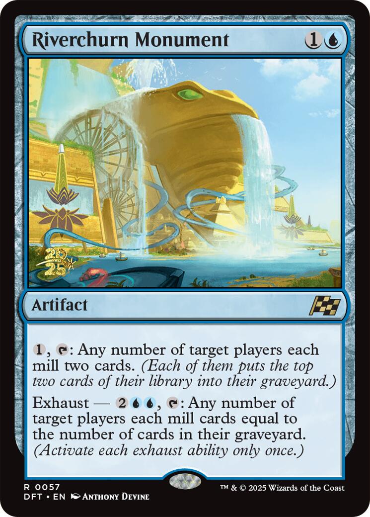 Riverchurn Monument [Aetherdrift Prerelease Promos] | Mega City Incorporated