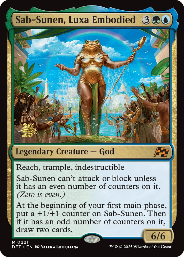 Sab-Sunen, Luxa Embodied [Aetherdrift Prerelease Promos] | Mega City Incorporated