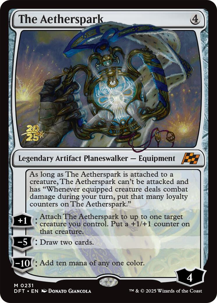 The Aetherspark [Aetherdrift Prerelease Promos] | Mega City Incorporated