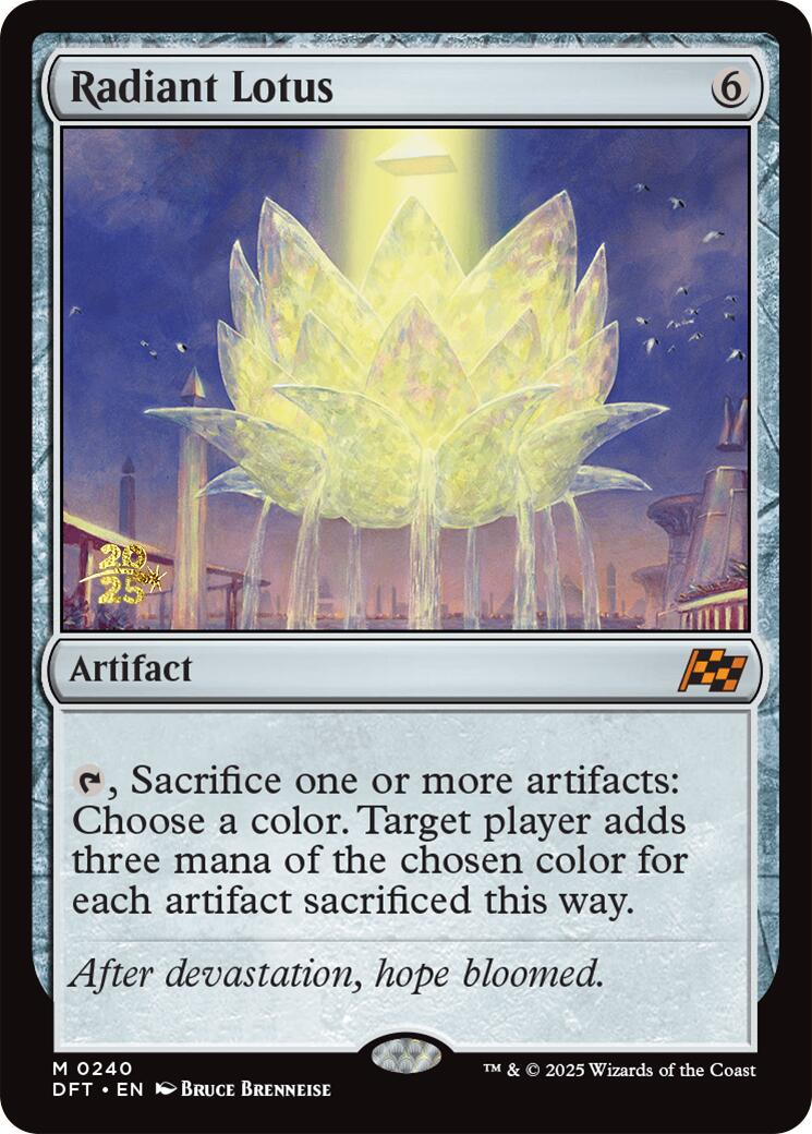 Radiant Lotus [Aetherdrift Prerelease Promos] | Mega City Incorporated