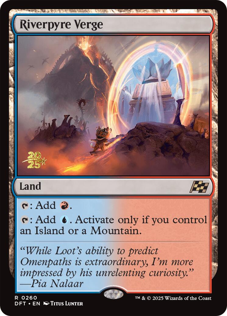 Riverpyre Verge [Aetherdrift Prerelease Promos] | Mega City Incorporated