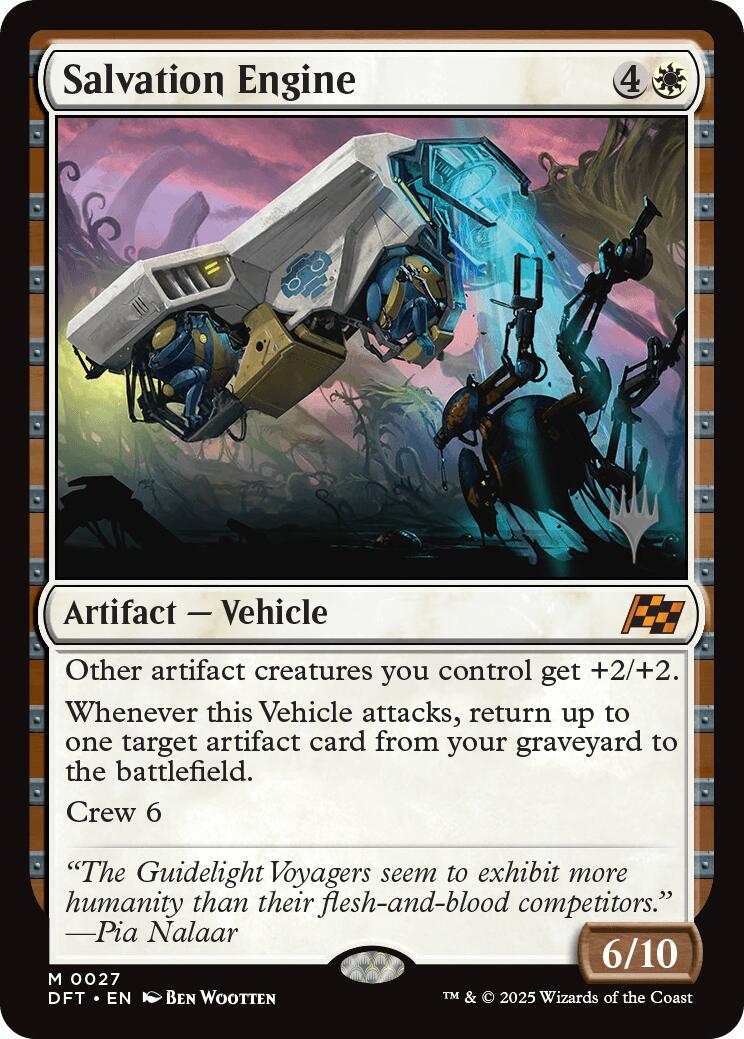 Salvation Engine [Aetherdrift Promos] | Mega City Incorporated