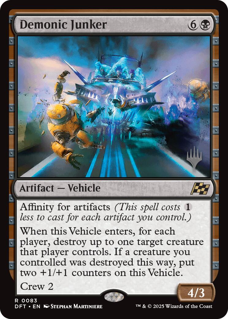 Demonic Junker [Aetherdrift Promos] | Mega City Incorporated