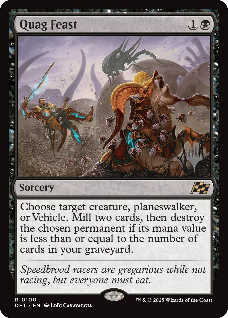 Quag Feast (Promo Pack) [Aetherdrift Promos] | Mega City Incorporated