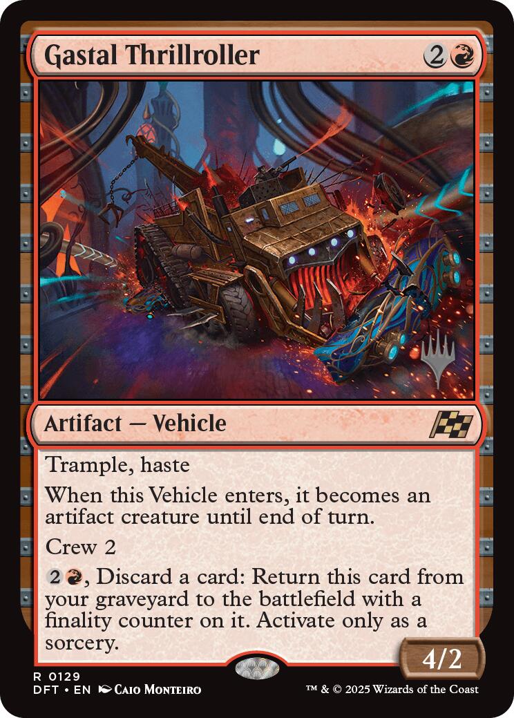 Gastal Thrillroller [Aetherdrift Promos] | Mega City Incorporated