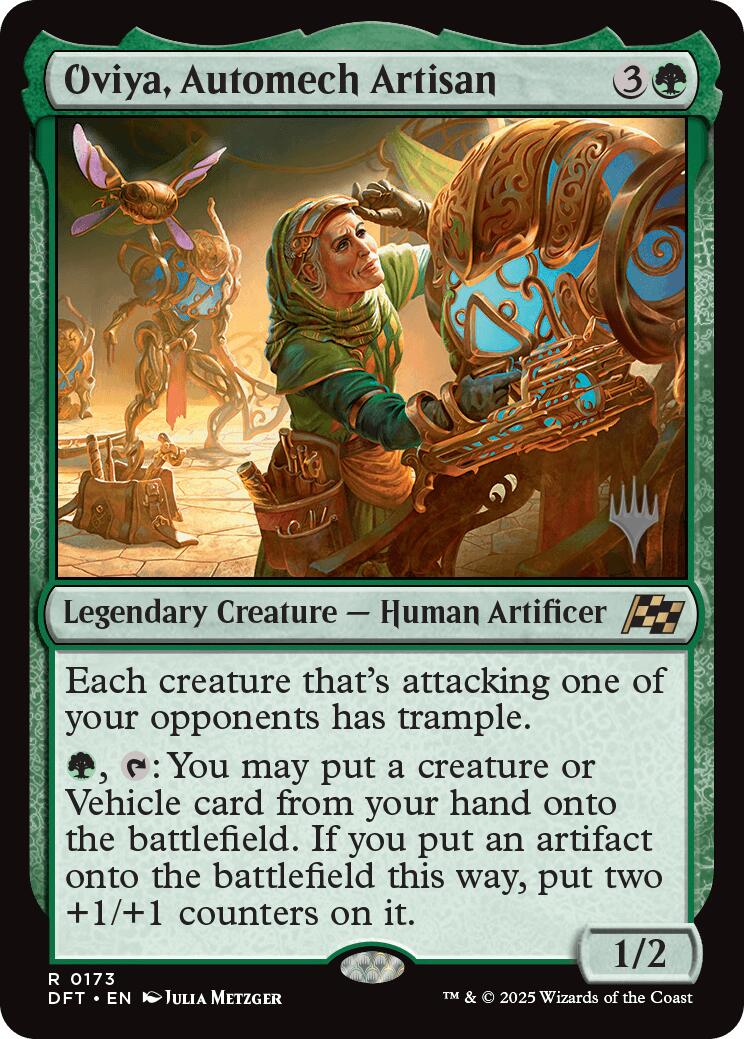 Oviya, Automech Artisan [Aetherdrift Promos] | Mega City Incorporated