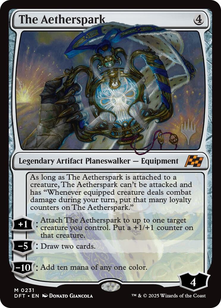 The Aetherspark [Aetherdrift Promos] | Mega City Incorporated