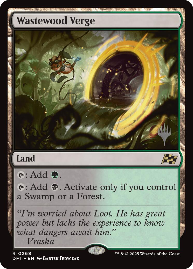 Wastewood Verge (Promo Pack) [Aetherdrift Promos] | Mega City Incorporated