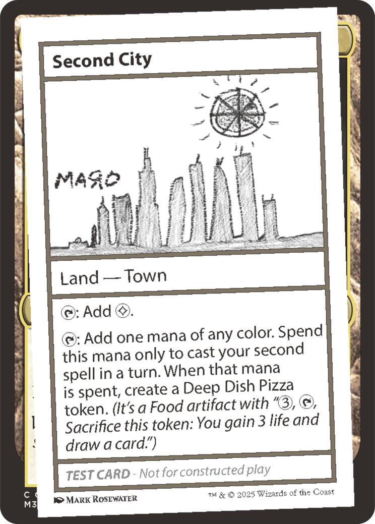 Second City [Secret Lair Drop Series] | Mega City Incorporated