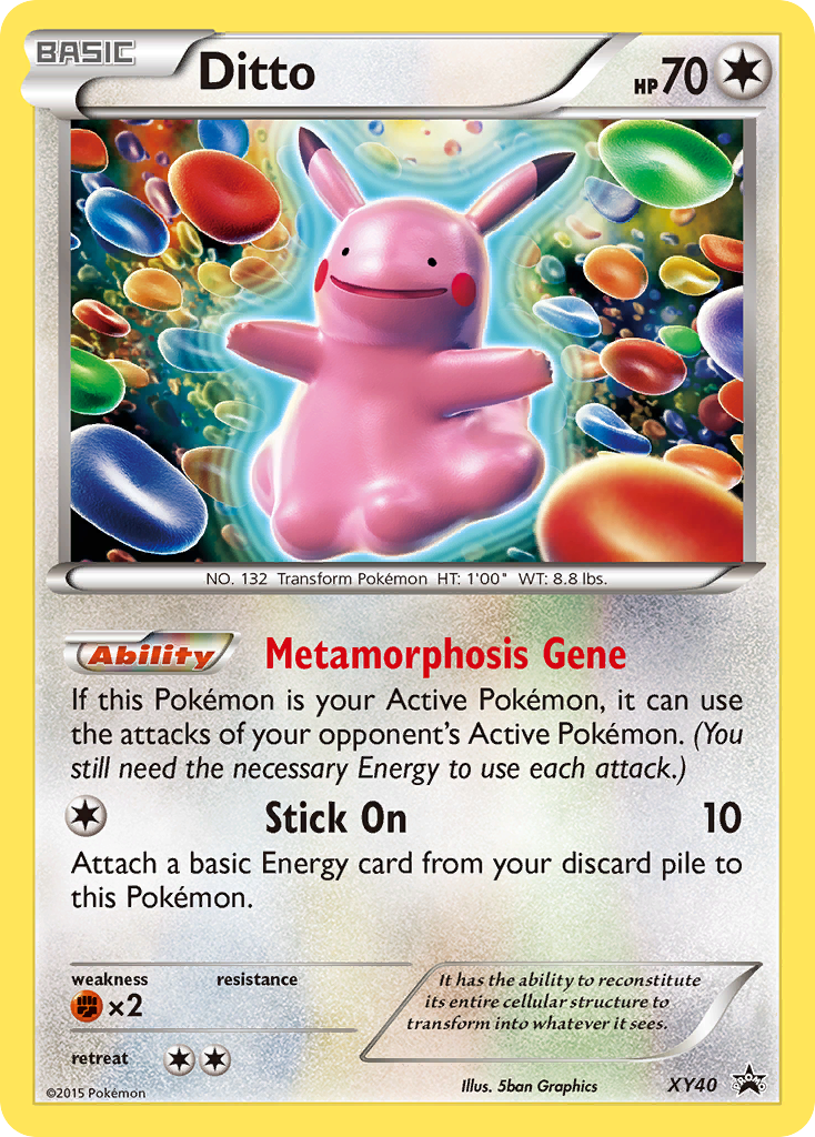 Ditto (XY40) [XY: Black Star Promos] | Mega City Incorporated