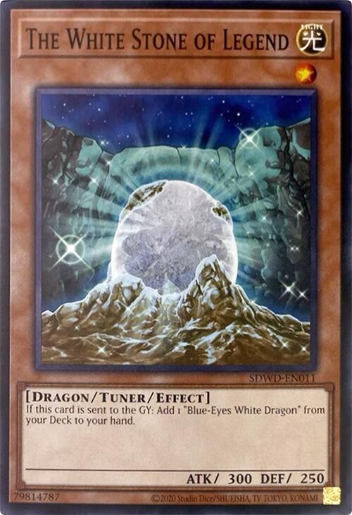 The White Stone of Legend (Unlimited Misprint) [SDWD-EN011] Common | Mega City Incorporated