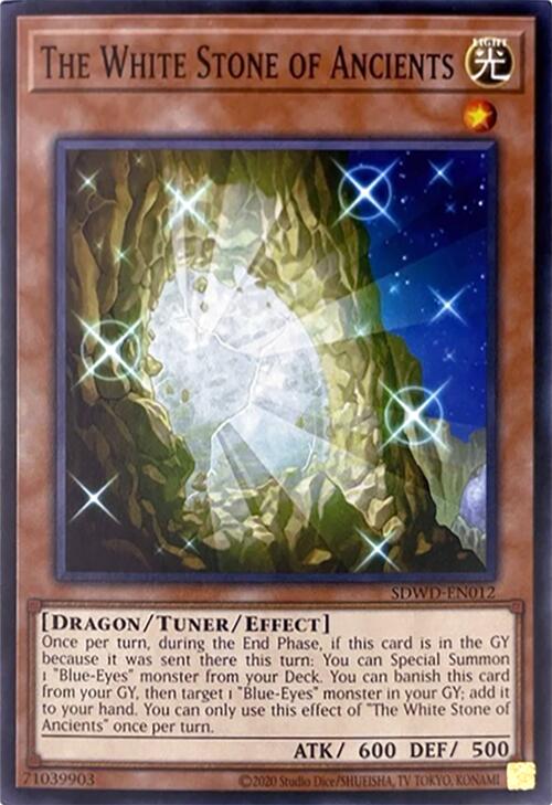 The White Stone of Ancients (Unlimited Misprint) [SDWD-EN012] Common | Mega City Incorporated