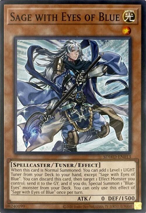Sage with Eyes of Blue (Unlimited Misprint) [SDWD-EN013] Common | Mega City Incorporated