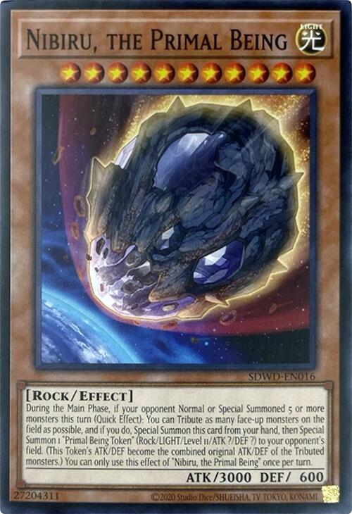 Nibiru, the Primal Being (Unlimited Misprint) [SDWD-EN016] Common | Mega City Incorporated