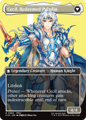 Cecil, Dark Knight // Cecil, Redeemed Paladin (Borderless) [FINAL FANTASY] | Mega City Incorporated