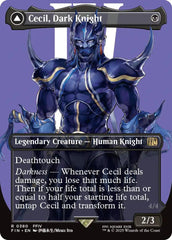 Cecil, Dark Knight // Cecil, Redeemed Paladin (Borderless) [FINAL FANTASY] | Mega City Incorporated